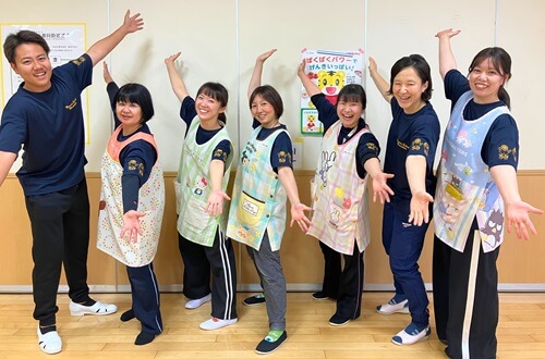 むさしの保育園の職員