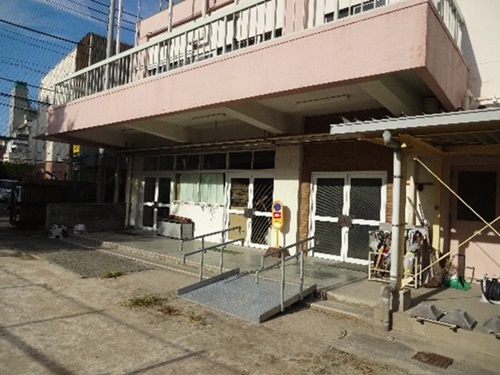 さくらんぼ（仮施設）の外観